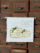 Load image into Gallery viewer, Vintage Music Page HELLO PUMPKIN banner