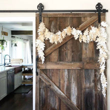 Load image into Gallery viewer, Vintage Hymnal Music Page Leaf Garland 6ft-100 hand cut leaves