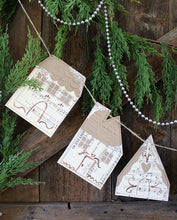 Load image into Gallery viewer, Vintage Music Page Gingerbread Garland