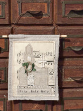 Load image into Gallery viewer, Vintage Music Page Holy Holy Holy Church Banner
