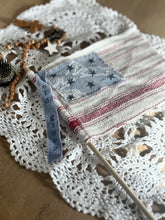 Load image into Gallery viewer, Vintage Fabric Textile Stars and Stripes American Flag OLD GLORY
