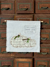 Load image into Gallery viewer, Vintage Music Page HARVEST WHAT YOU PLANT banner
