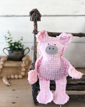 Load image into Gallery viewer, Pink Bates Vintage Chenille Piglet
