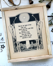 Load image into Gallery viewer, Vintage Christmas handmade wood sign
