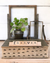 Load image into Gallery viewer, Forever Vintage Scrabble Sign
